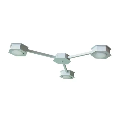 Люстра потолочная MSK Electric Space 3 плафона GX53 Белый NL 13040-3 WH
