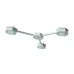 Люстра потолочная MSK Electric Space 3 плафона GX53 Белый NL 13040-3 WH