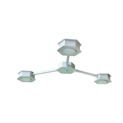 Люстра потолочная MSK Electric Space 3 плафона GX53 Белый NL 13040-3 WH