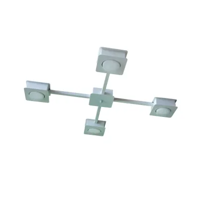 Люстра стельова MSK Electric Space 4 плафони GX53 NL 12040-4 WH Білий Люстра стельова MSK Electric Space 4 плафони GX53 NL 12040-4 WH Білий