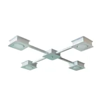Люстра стельова MSK Electric Space 4 плафони GX53 NL 12040-4 WH Білий Люстра стельова MSK Electric Space 4 плафони GX53 NL 12040-4 WH Білий