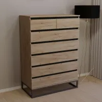 Комод Тиса Мебель 408 Дуб Тахо 126x45x90 см Комод Тиса Мебель 408 Дуб Тахо 126x45x90 см