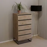 Комод Тиса Мебель 411 Дуб Тахо 108x45x60 см