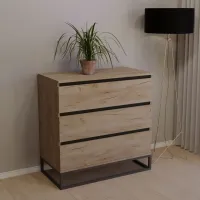 Комод Тиса Мебель 401 Дуб Тахо 90x45x90 см