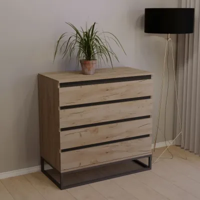 Комод Тиса Мебель 402 Дуб Тахо 90x45x90 см