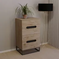 Комод Тиса Мебель 424 Дуб Тахо 102x45x60 см
