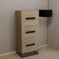 Комод Тиса Мебель 425 Дуб Тахо 144x45x60 см
