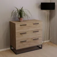 Комод Тиса Мебель 427 Дуб Тахо 90x45x90 см