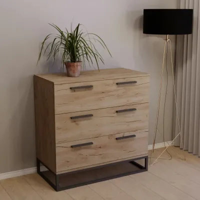 Комод Тиса Мебель 427 Дуб Тахо 90x45x90 см
