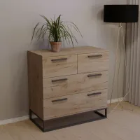 Комод Тиса Мебель 431 Дуб Тахо 90x45x90 см