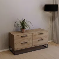 Комод Тиса Мебель 440 Дуб Тахо 61x45x120 см Комод Тиса Мебель 440 Дуб Тахо 61x45x120 см
