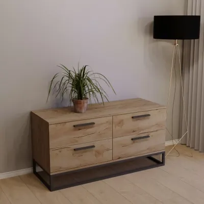 Комод Тиса Мебель 440 Дуб Тахо 61x45x120 см