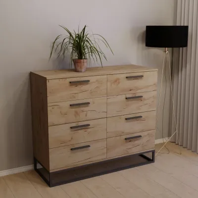 Комод Тиса Мебель 442 Дуб Тахо 90x45x120 см