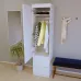Шафа-Пенал Тиса Мебель ШС-205 Білий 205x50x50 см