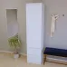 Шафа-Пенал Тиса Мебель ШС-206 Білий 205x50x50 см