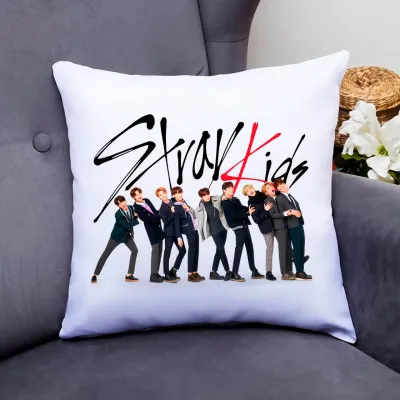Подушка декоративна Кавун Група Stray Kids 40x40 см (П000799)