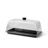 Крышка-колпак из поликарбоната One Chef под гастроемкость 1/3 Прозрачная