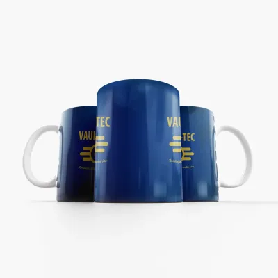 Чашка Fan Girl Vault-Tec Corporation 330 мл Белый (24344)
