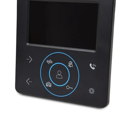 Комплект видеодомофона и видеопанель BCOM BD-480 Black Kit Комплект видеодомофона и видеопанель BCOM BD-480 Black Kit