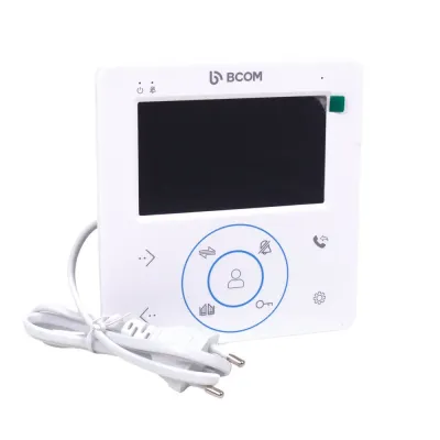 Комплект видеодомофона и видеопанель BCOM BD-480 White Kit Комплект видеодомофона и видеопанель BCOM BD-480 White Kit