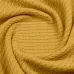 Плед-покрывало косичка COSAS 200х220 см Summer Knitted Braid Желтый