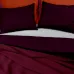 Плед-покрывало косичка COSAS 200х220 см Ruby Knitted Braid Бордовый