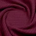 Плед-покрывало косичка COSAS 200х220 см Ruby Knitted Braid Бордовый