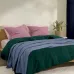Плед-покрывало косичка COSAS 200х220 см Nightfall Knitted Braid Синий Плед-покрывало косичка COSAS 200х220 см Nightfall Knitted Braid Синий