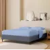 Ліжко двоспальне COSAS Kiwi Beluga 160x200 см Маренго