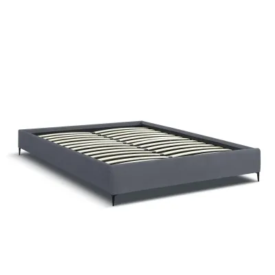 Ліжко двоспальне COSAS Kiwi Beluga 160x200 см Маренго