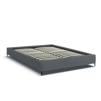 Кровать двуспальная COSAS Kiwi Lava 160x200 см Антрацит
