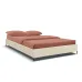 Кровать двуспальная COSAS Kiwi Almond 160x200 см Кремовый Кровать двуспальная COSAS Kiwi Almond 160x200 см Кремовый