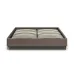 Ліжко двоспальне COSAS Kiwi Mousse 160x200 см Шоколад