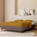 Ліжко двоспальне COSAS Kiwi Mousse 160x200 см Шоколад