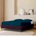 Ліжко двоспальне COSAS Kiwi Grape 160x200 см Фіолетовий