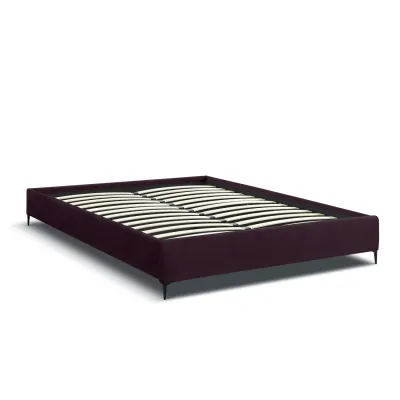 Ліжко двоспальне COSAS Kiwi Grape 160x200 см Фіолетовий