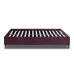 Ліжко двоспальне COSAS Kiwi Plum 160x200 см Сливовий