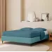 Ліжко двоспальне COSAS Kiwi Nevada 160x200 см Бірюзовий