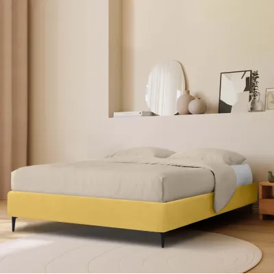 Кровать двуспальная COSAS Kiwi Summer 160x200 см Желтый