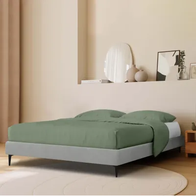 Ліжко двоспальне COSAS Mandarin Shadow 160x200 см Перламутр
