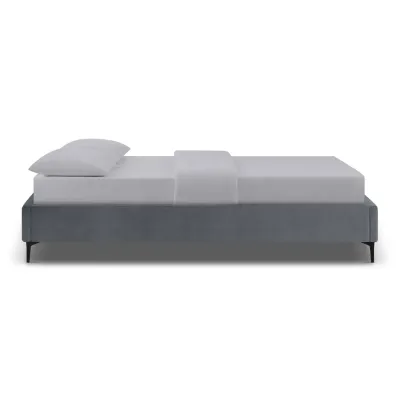 Ліжко двоспальне COSAS Mandarin Lava 160x200 см Антрацит