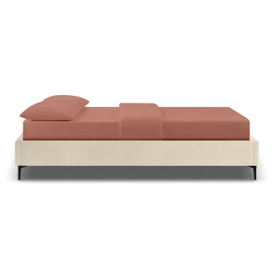 Ліжко двоспальне COSAS Mandarin Almond 160x200 см Кремовий Ліжко двоспальне COSAS Mandarin Almond 160x200 см Кремовий