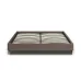 Ліжко двоспальне COSAS Mandarin Mousse 160x200 см Шоколад