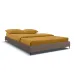 Ліжко двоспальне COSAS Mandarin Mousse 160x200 см Шоколад