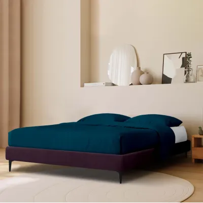 Ліжко двоспальне COSAS Mandarin Grape 160x200 см Фіолетовий Ліжко двоспальне COSAS Mandarin Grape 160x200 см Фіолетовий