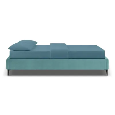 Кровать двуспальная COSAS Mandarin Nevada 160x200 см Бирюзовый