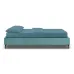 Кровать двуспальная COSAS Mandarin Nevada 160x200 см Бирюзовый