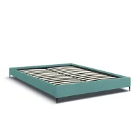 Кровать двуспальная COSAS Mandarin Nevada 160x200 см Бирюзовый