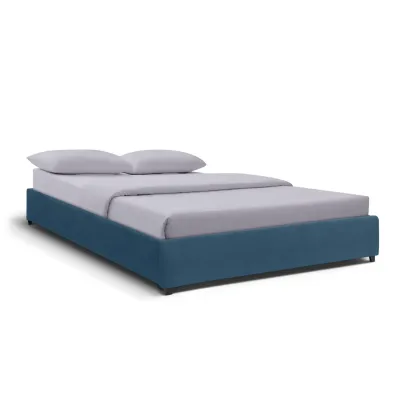 Ліжко двоспальне COSAS Mango Indigo 160x200 см Електрик Ліжко двоспальне COSAS Mango Indigo 160x200 см Електрик