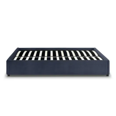 Ліжко двоспальне COSAS Mango Denim 160x200 см Кобальт